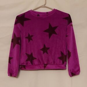 ‼️3 for $10‼️ Cat & Jack Purple Long Sleeve Velour Top